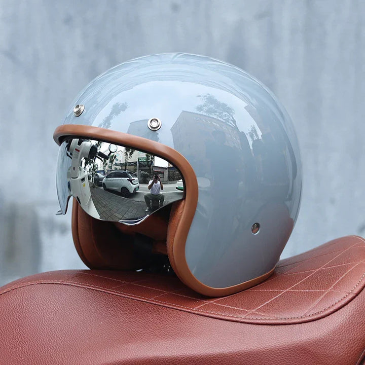 Kalsten | Retro Motorcycle Helmet 3/4 Open Face – Valor