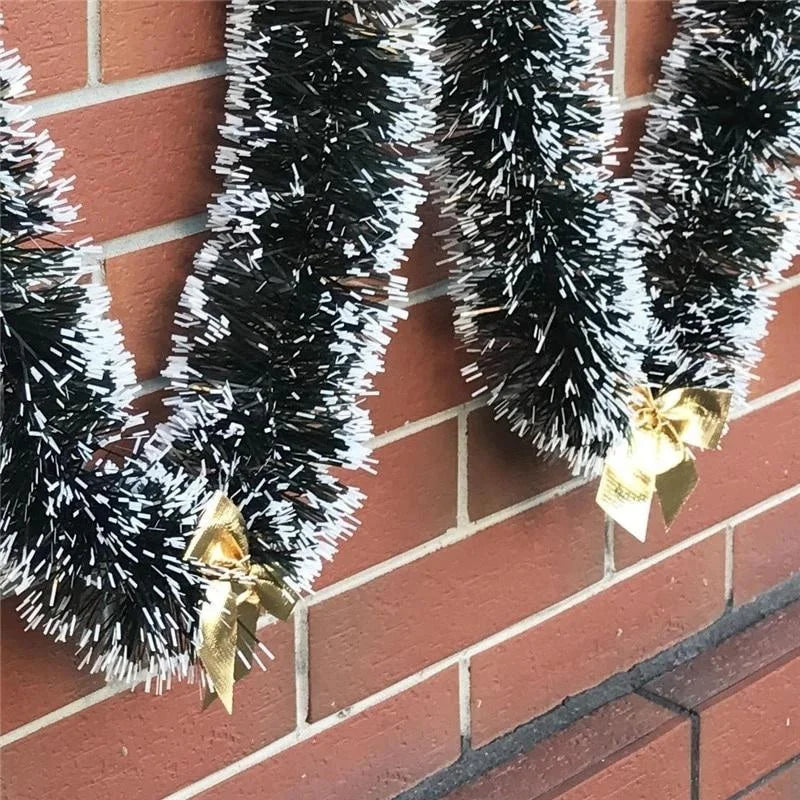 Christmas garland – Snow-flocked decor for indoor and outdoor decoration | Kalsten