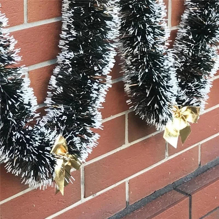 Christmas garland – Snow-flocked decor for indoor and outdoor decoration | Kalsten