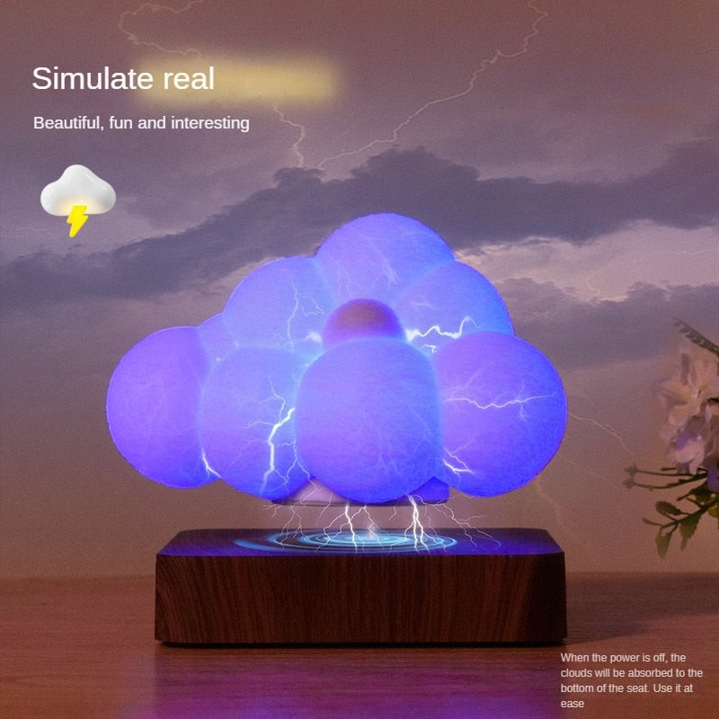 Magnetic Buble Cloud Levitating Night Lamp | Kalsten