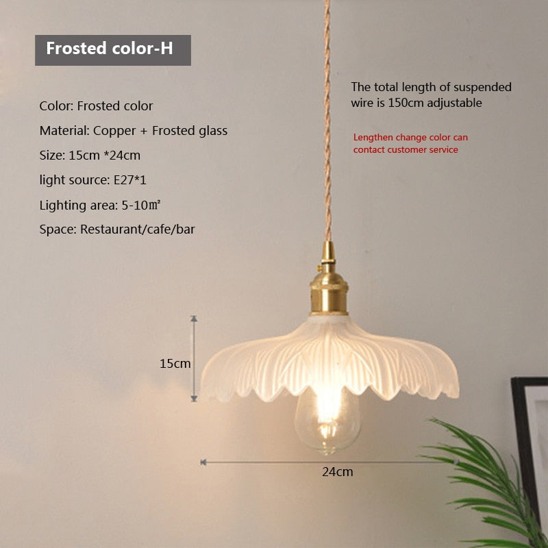 Nordic Brilliance Transparent Glass Pendant Lamp | Kalsten