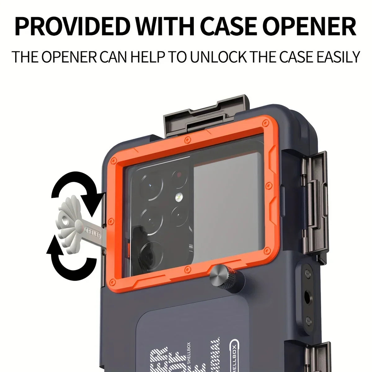 Skanto | Waterproof Diving Phone Case with 15m Depth Protection & Lanyard – AquaShield