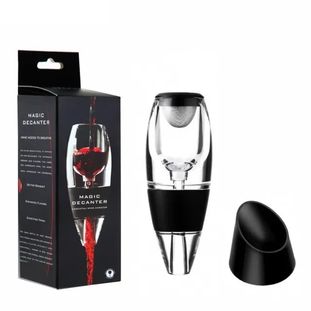 Kalsten | VinaLuxe Wine Aerator with Filter | Instant Full Aroma | Softer Tannins | Modern Design