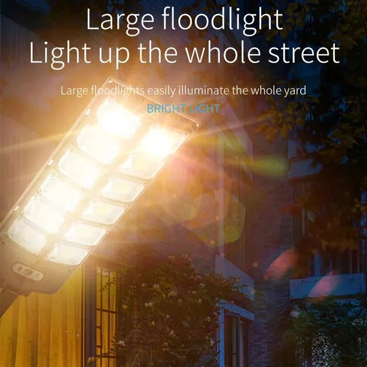 Solar LED Motion Sensor Wall Lamp Remote Control Garden Light | Kalsten