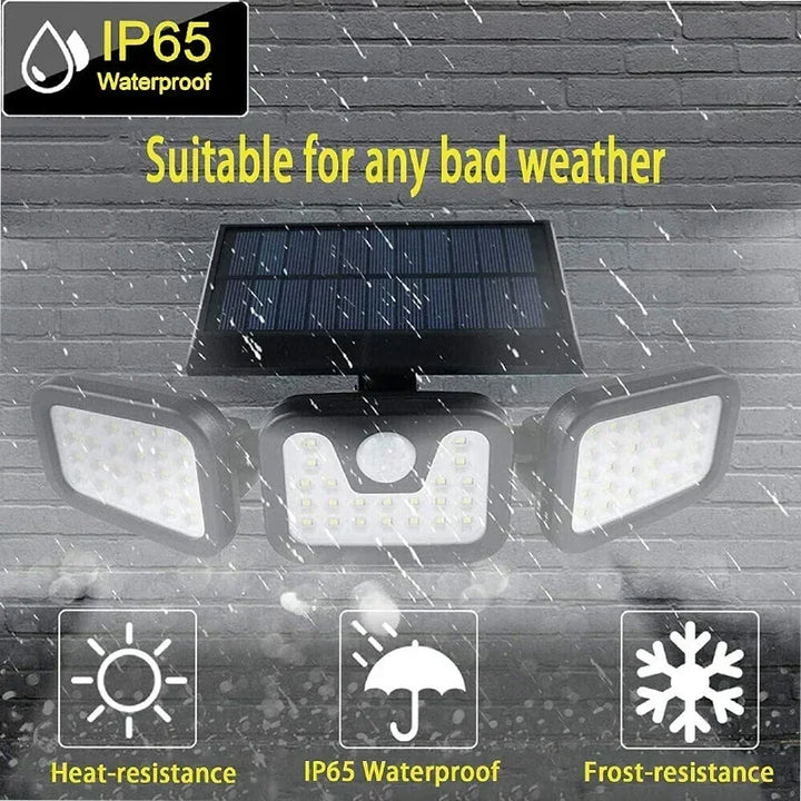 Power Save Motion Activated Outdoor Solar Lamp | Kalsten