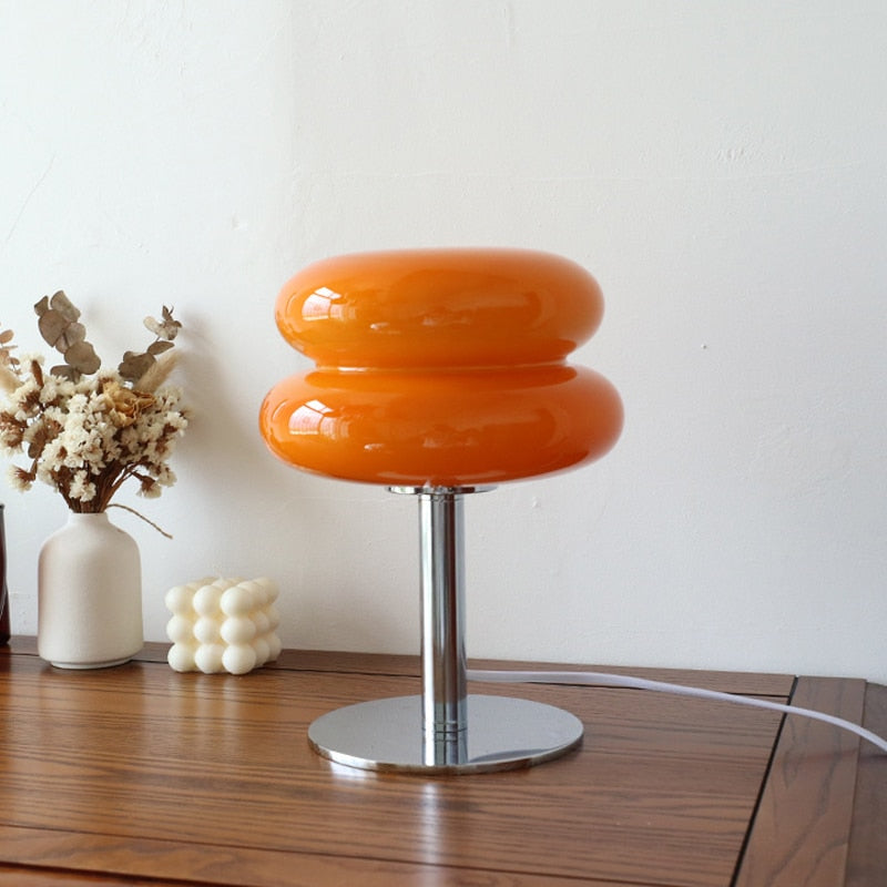 Macaron Glass Retro-Modern Dimming Lamp | Kalsten