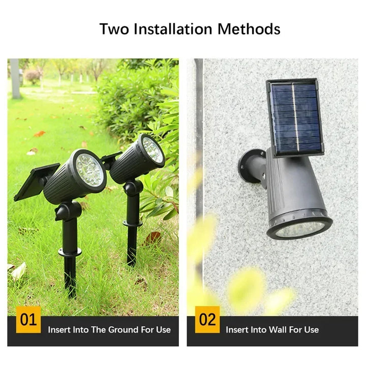Solar LED Garden Spotlight Outdoor | Kalsten