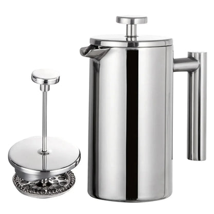 BowLift | Stainless Steel French Press Coffee Maker