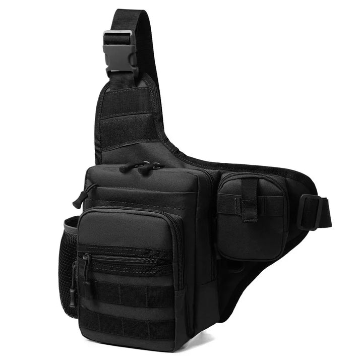 Multi-Pocket Crossbody Compact Hiking Chest Bag | Kalsten