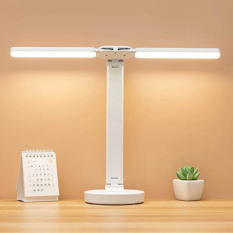 Adjustable Reading Lamp - Rechargeable Dimmable with Phone Table | Kalsten