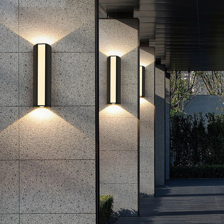 Modern Long LED Wall Light – Waterproof Outdoor Motion Sensor Lamp, IP66 Rating, AC 85-265V, for Garden, Patio, and Outdoor Decoration | Kalsten