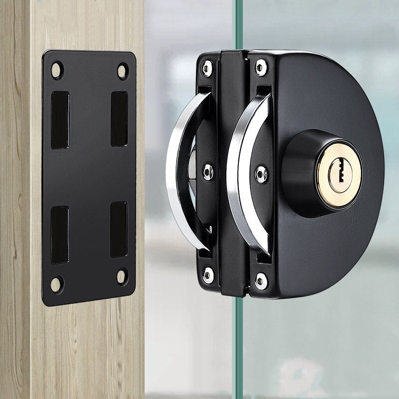 Kalsten | Sliding Door Stainless Steel Safety Glass Door Lock