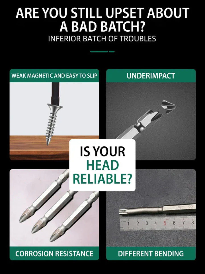 Kalsten | Magnetic Titanium Impact Anti-Slip Screw Head