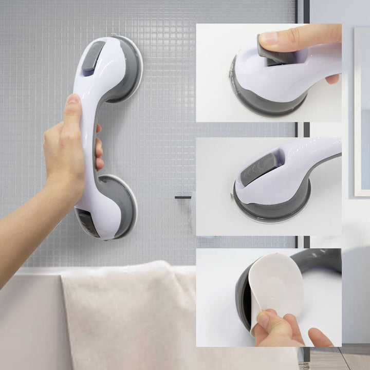 Kalsten | Safety handle with non-slip support and vacuum suction cup - Perfect for bathrooms and showers - Provides stability and support