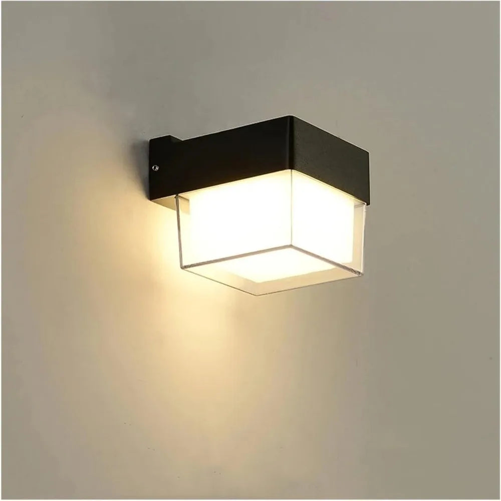 Kalsten | AuroBeam LED Outdoor Wall Light | Waterproof IP65 | Modern Design for Balcony, Garden & Entrance | 9W / 18W