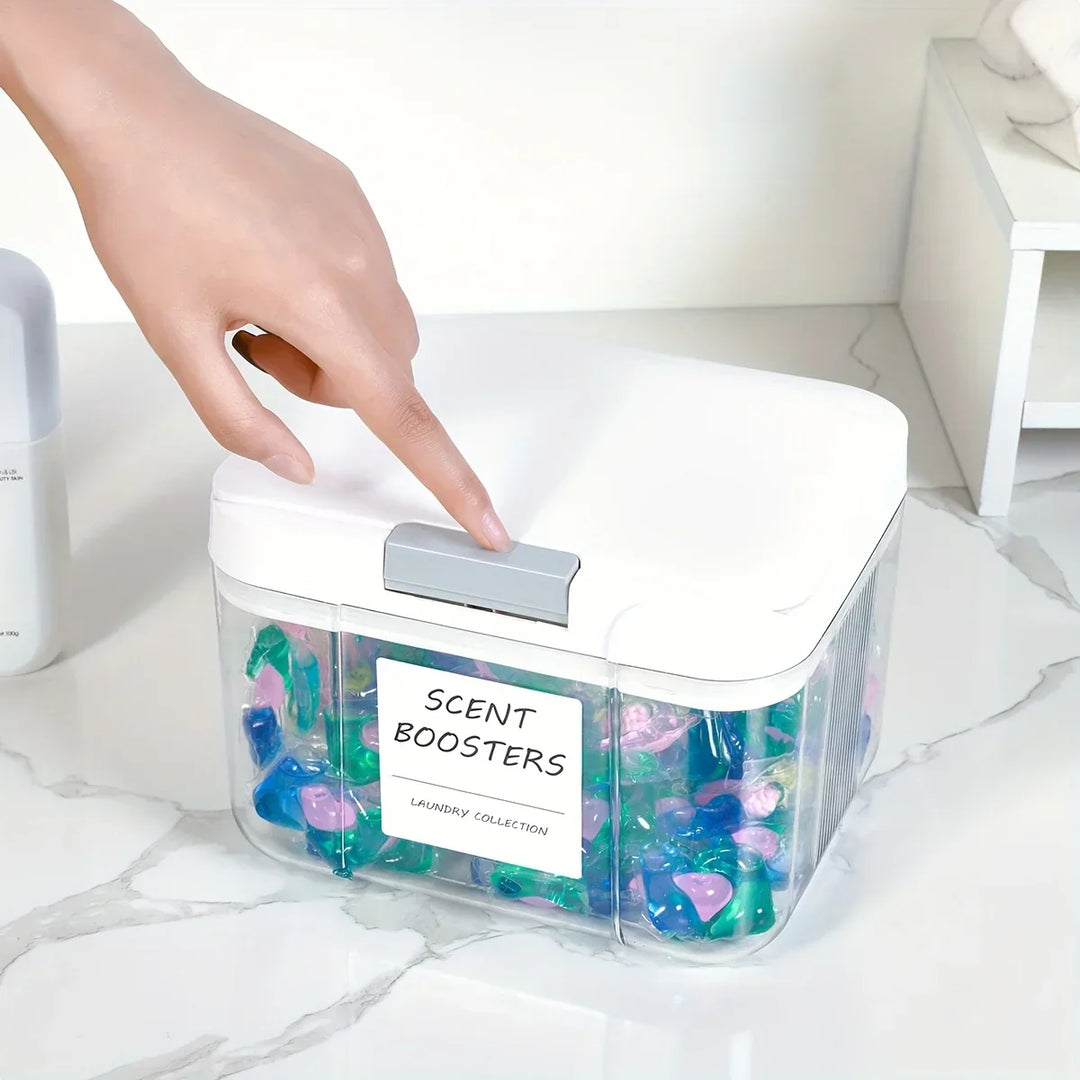 Detergent Pods Storage Box with Lid | Kalsten