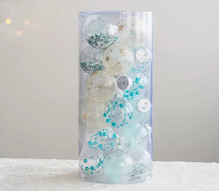 Transparent hollow ball Christmas tree decoration | Kalsten
