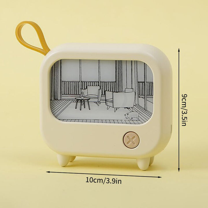 Mini Art TV Painting Decor Night Lamp | Kalsten