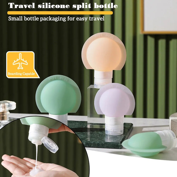 Leakproof Silicone Squeeze Bottle Travel Liquid Dispenser | Kalsten