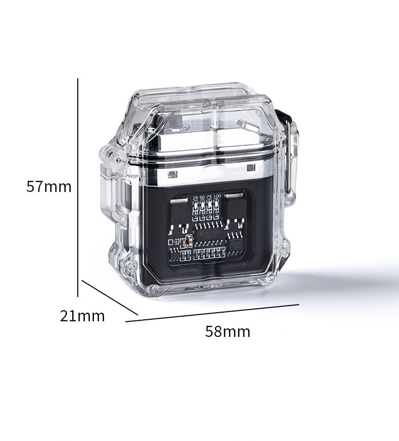 Prismatic Rainbow Windproof Double Arc Lighter | Kalsten