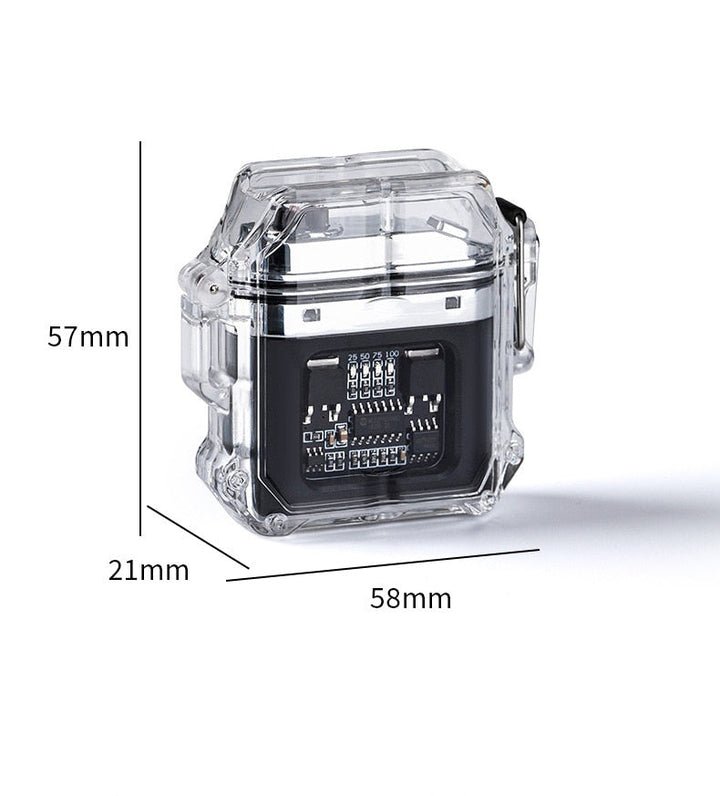 Prismatic Rainbow Windproof Double Arc Lighter | Kalsten