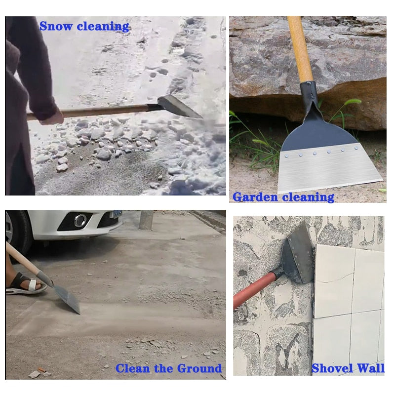 Multifunctional All-Steel Garden Cleaning Shovel | Kalsten