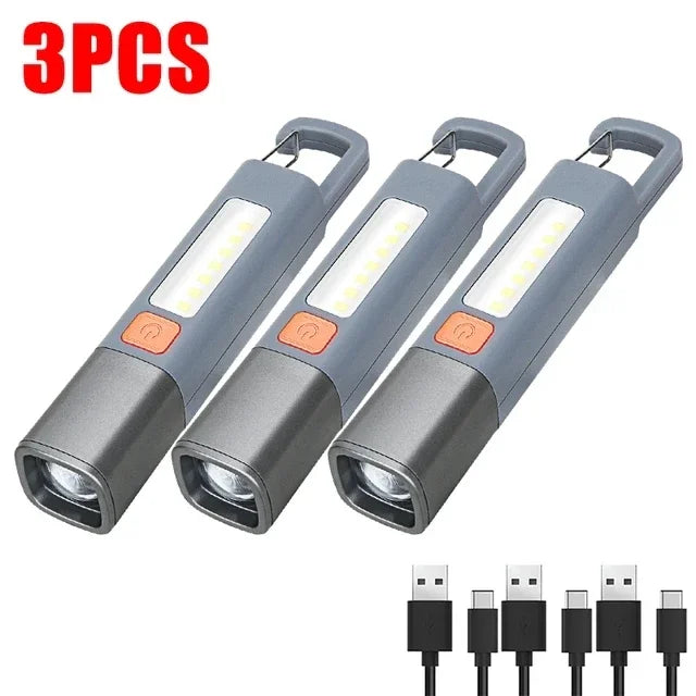 Ultra-Bright Long Shot USB Rechargeable Flashlight | Kalsten