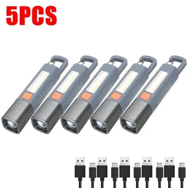 Ultra-Bright Long Shot USB Rechargeable Flashlight | Kalsten