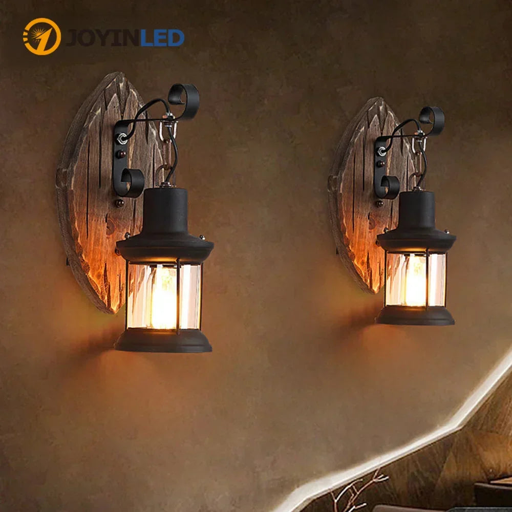 Retro Lantern Lamp Industrial Lantern Wall Light | Kalsten