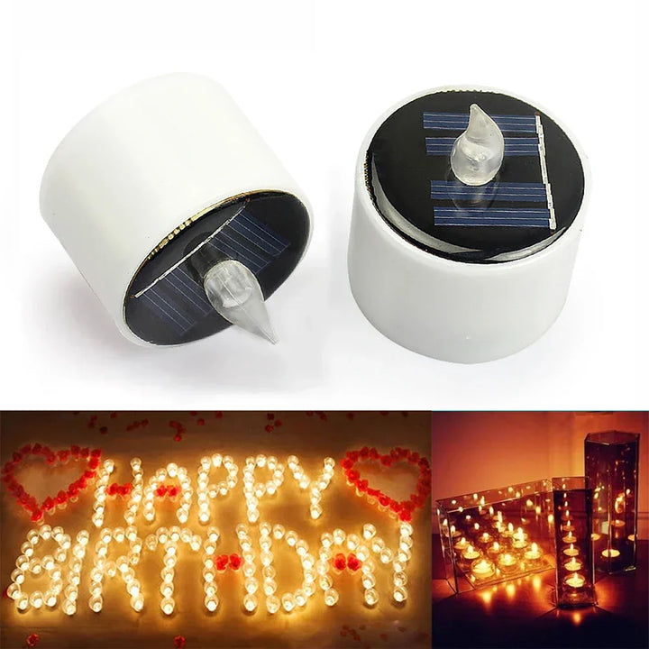 Solar-Powered Mini Candle Lights | Kalsten