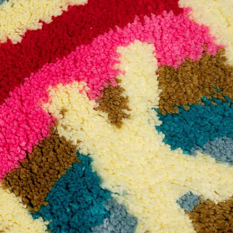 Kalsten | Colorful "Get Naked" Non-Slip Microfiber Bath Mat – Absorbent & Fun for Kids and Adults