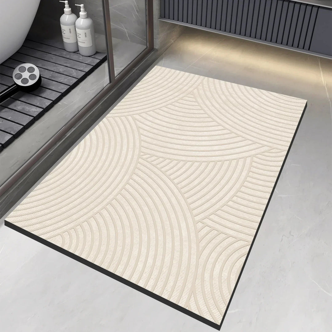 Kalsten | Superabsorbent Non-slip Bath Mat Quick-drying Shower Rug