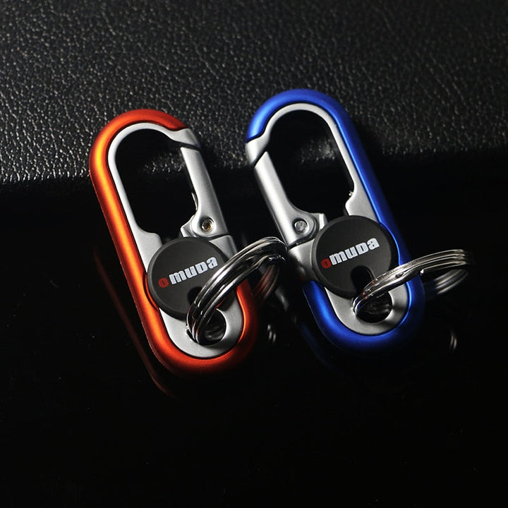 Kalsten | Steel Secure Double Ring Hook Keychain