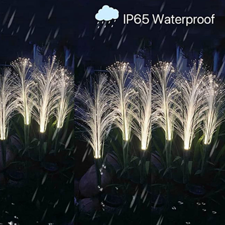 Solar Reed Waterproof Fiber Patio Lights | Kalsten