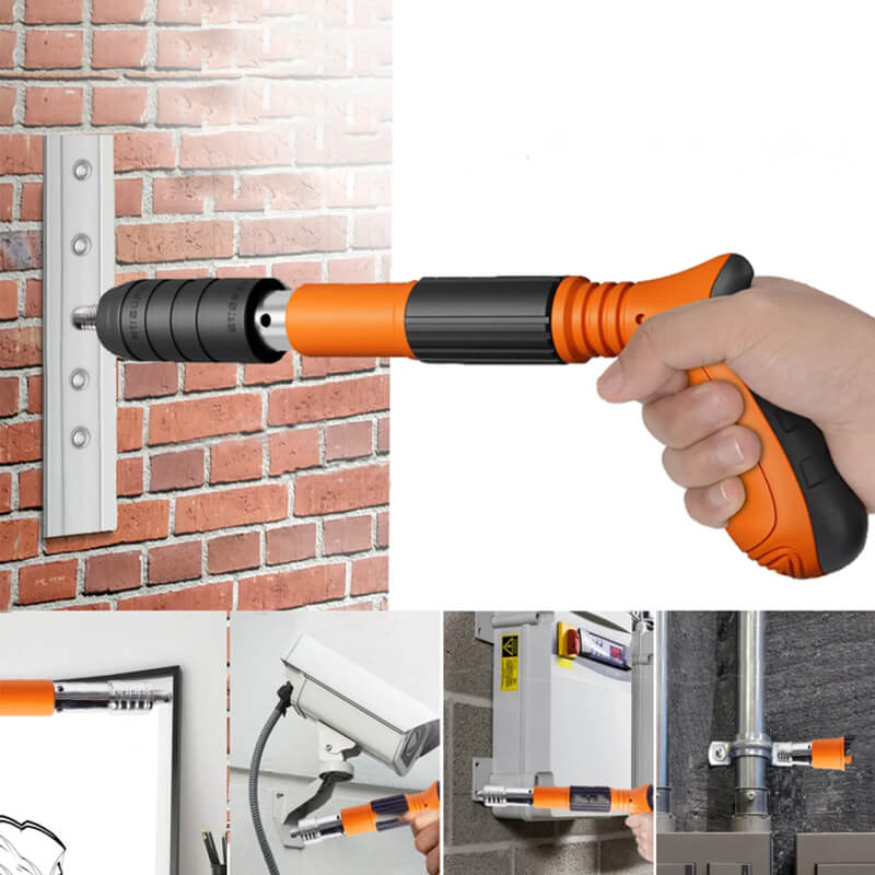 Kalsten | PowerShot Concrete Nail Gun | Precise and Efficient Nailing for Concrete and Steel