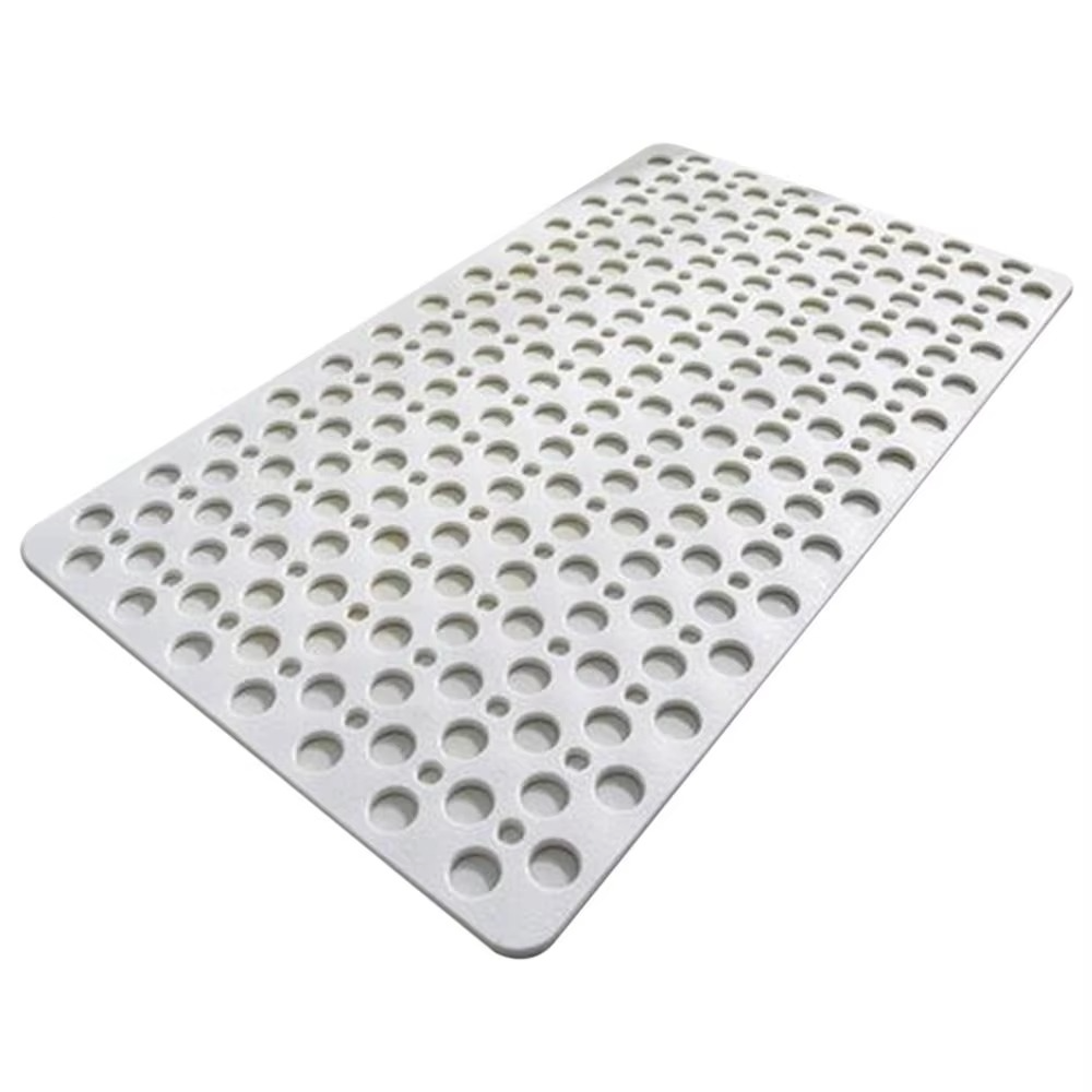 BowLift | Extra-Porous TPE Non-Slip Shower Mat with Strong Suction, Anti-Mold, Machine Washable