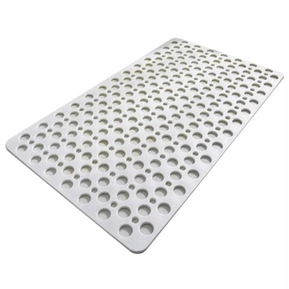 BowLift | Extra-Porous TPE Non-Slip Shower Mat with Strong Suction, Anti-Mold, Machine Washable