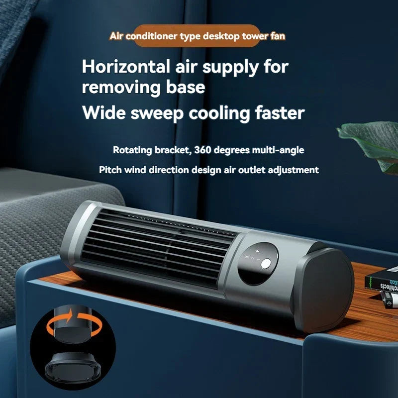 Towerless Ultra Cool Air Conditioning Desktop Fan | Kalsten