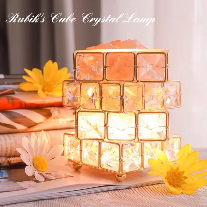 Crystal Room Mood Ambient Geo Shimmer Cube Light | Kalsten
