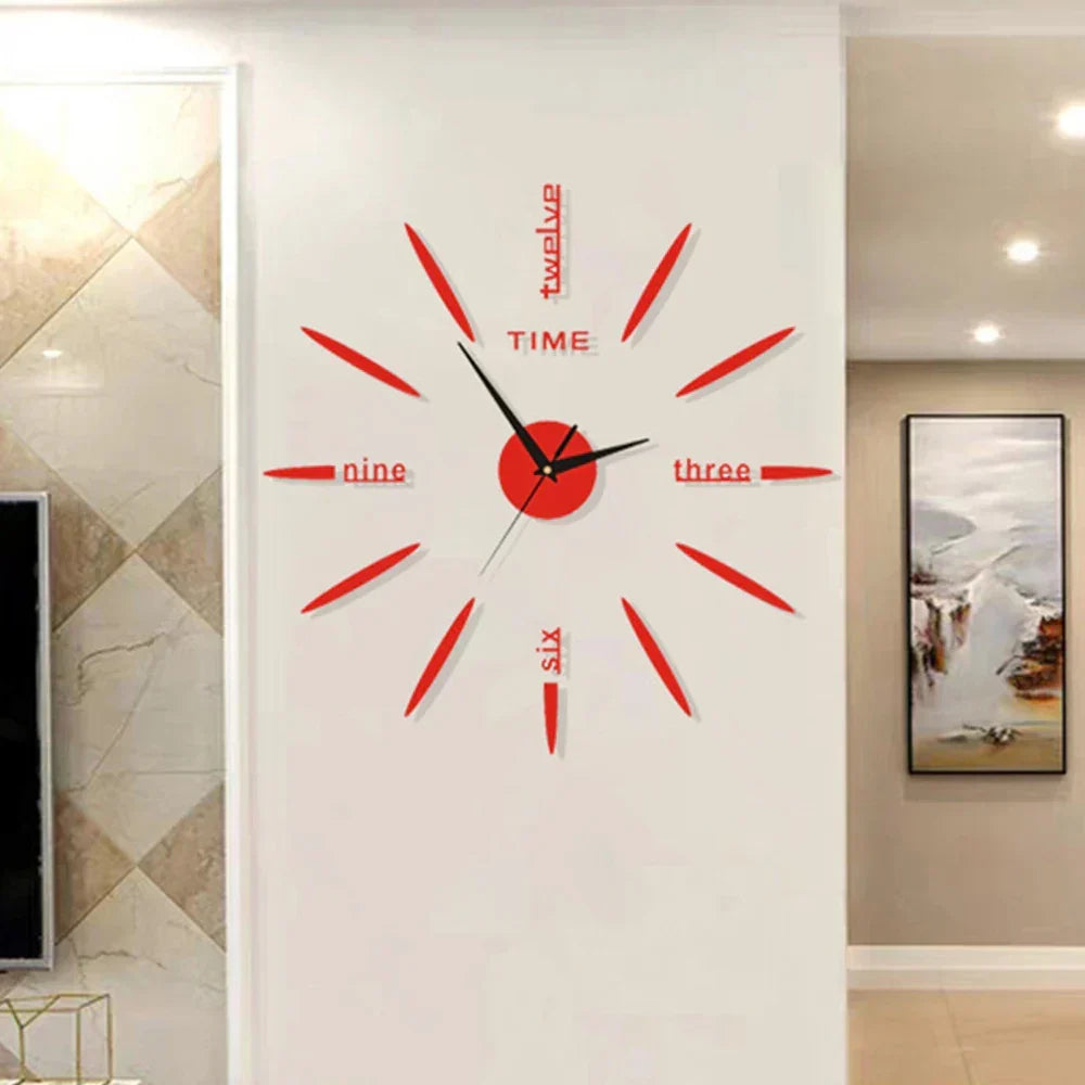 Kalsten | New large unique style acrylic wall clock