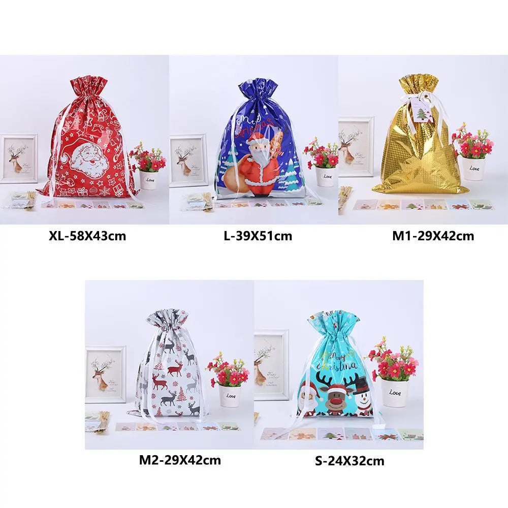 Kalsten | Drawstring Gift Wrapping Bags 5Pcs
