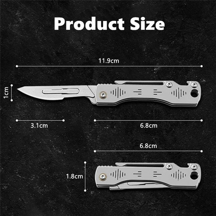Stainless Steel Camping Master Folding Multifunctional Knife | Kalsten