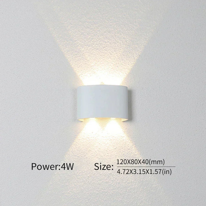 Modern lighting, indoor or outdoor: The versatile LED wall lamp | Kalsten