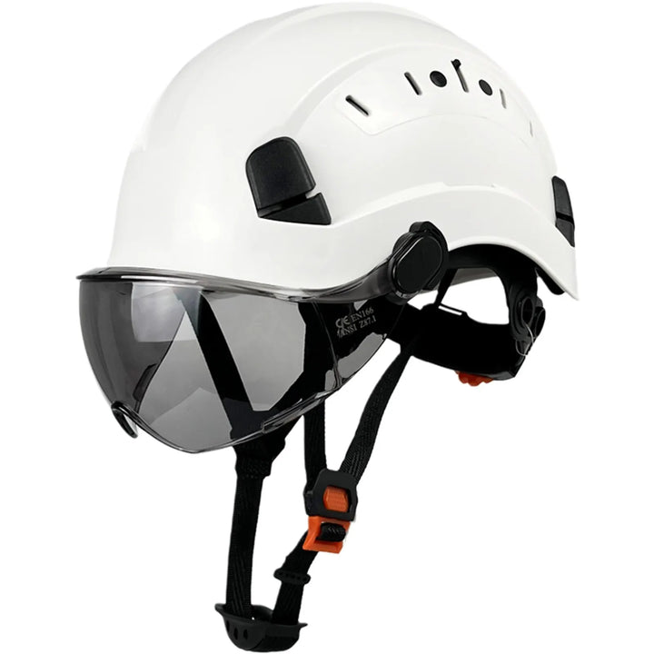 Kalsten | CE ABS Safety Helmet with Goggles & Visor – SafeGuard