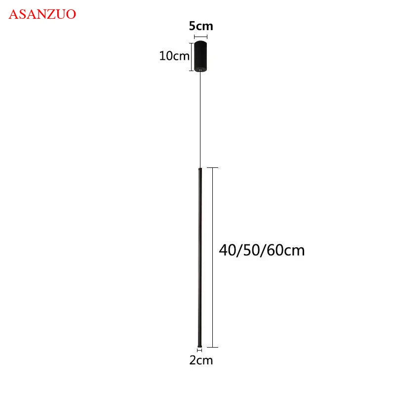 Bedroom Bedside Light LED Pendant Light: Contemporary Elegance for Your Space | Kalsten