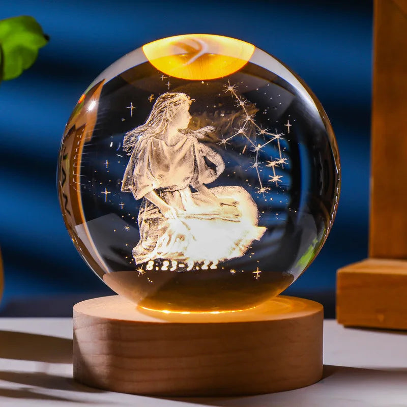 Constellation Crystal Ball Night Light | Kalsten