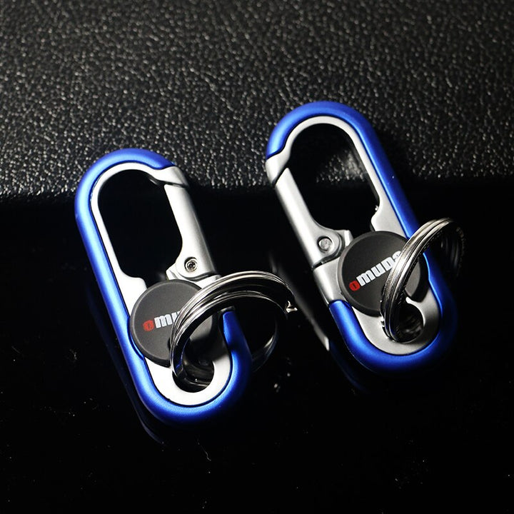 Kalsten | Steel Secure Double Ring Hook Keychain