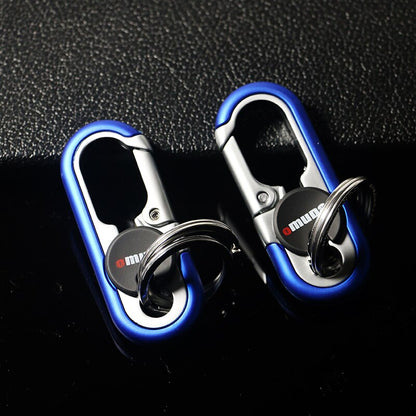 BowLift | Steel Secure Double Ring Hook Keychain