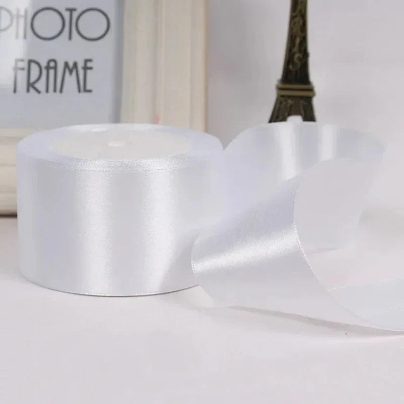 Luxury Satin Gift Wrapping Ribbon – 4-Roll Set