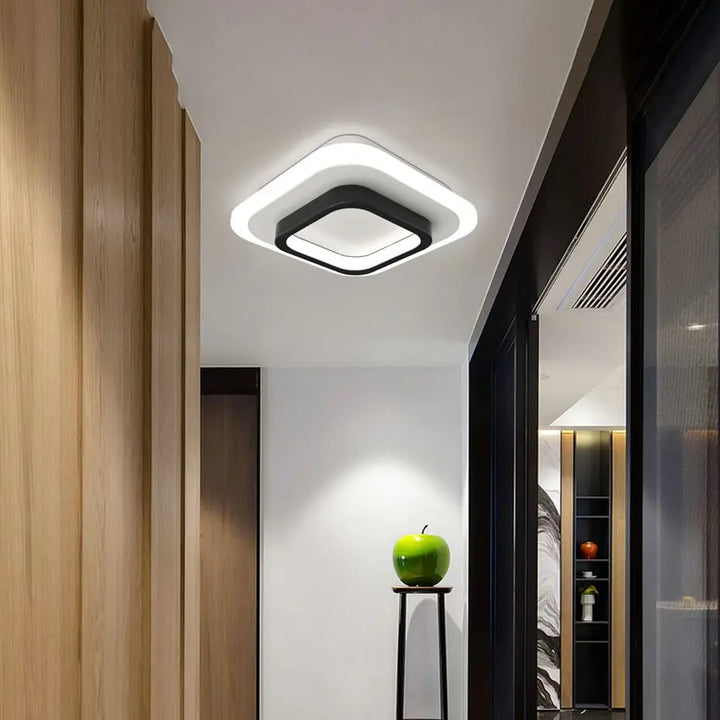 IRALAN Modern LED Ceiling Lights - Square Lighting Fixture for Bedroom, Kitchen, Aisle, Corridor | Kalsten